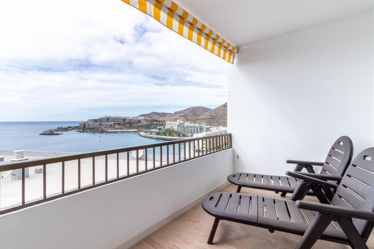Flatguest Danubio + Sea View + Pool + Beach Mogan Exterior photo