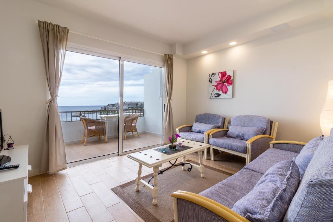 Flatguest Danubio + Sea View + Pool + Beach Mogan Exterior photo