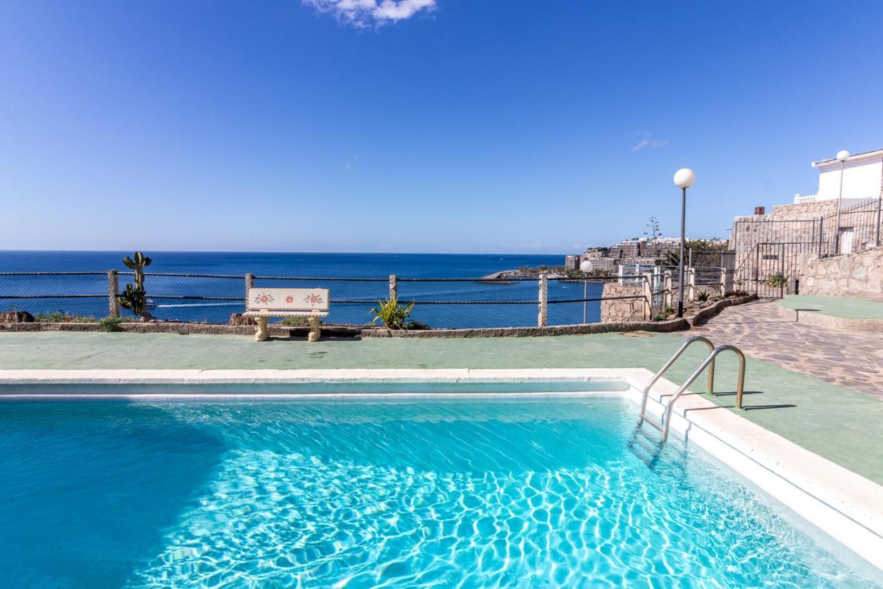 Flatguest Danubio + Sea View + Pool + Beach Mogan Exterior photo
